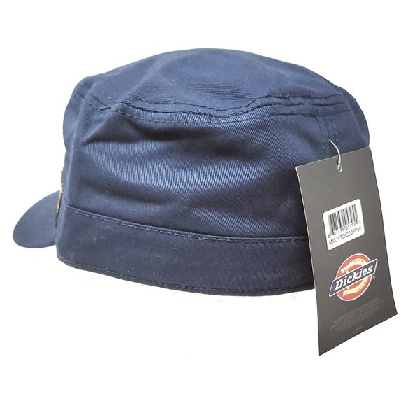 Men Dickies Work Cap. Snap Back Hat, Navy Blue, - Picture 2 of 4